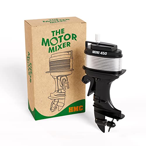 The Motor Mixer by HMC - Wind-Up Outboard Mini Boat Motor Coffee Mixer –  Deck Coffee