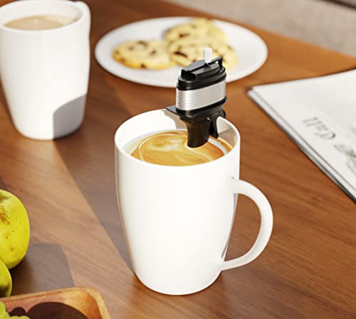 The Motor Mixer by HMC - Wind-Up Outboard Mini Boat Motor Coffee Mixer  Novelty Beverage Stirrer for Cups, Mugs, & Glasses Unique Drink Mixing  Gadget